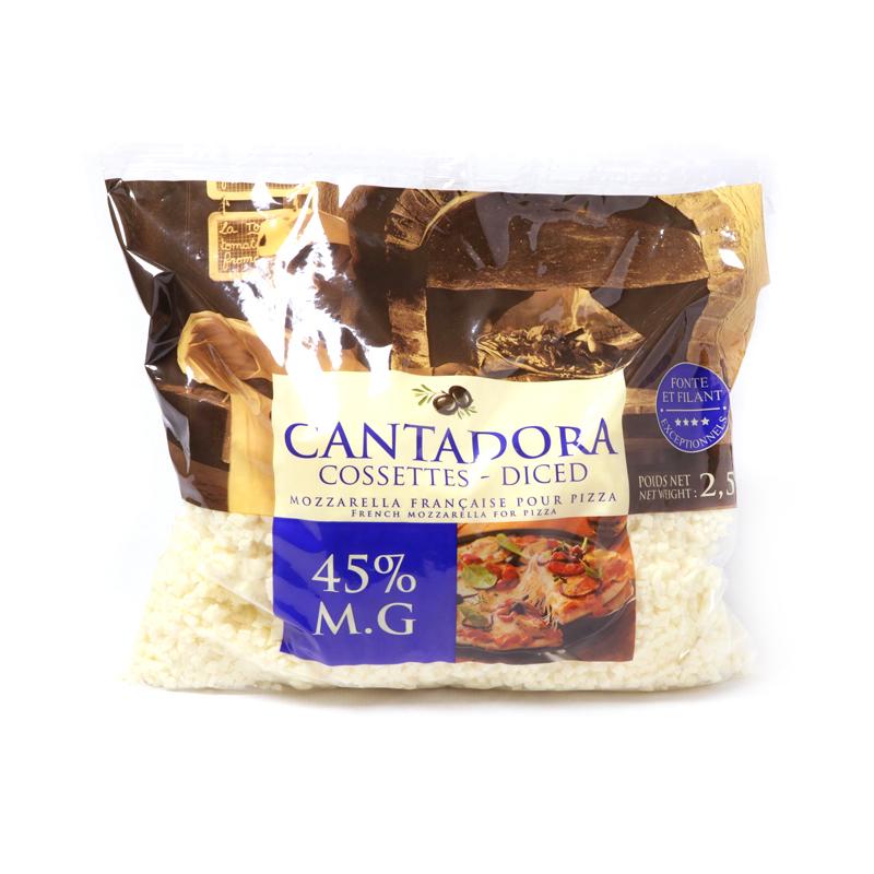 Mozzarella Cantadora Pura Picada 2.5Kg