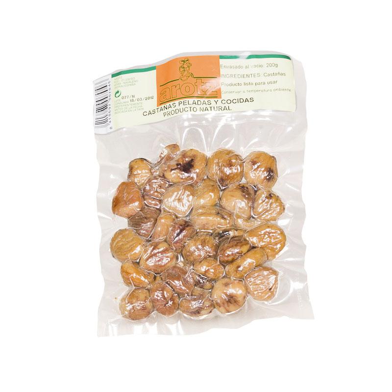 Castañas Cocidas Arotz (32x200g) 6,4kg