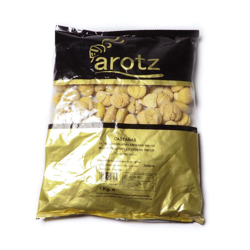 Castanyes Pelades Arotz 1Kg