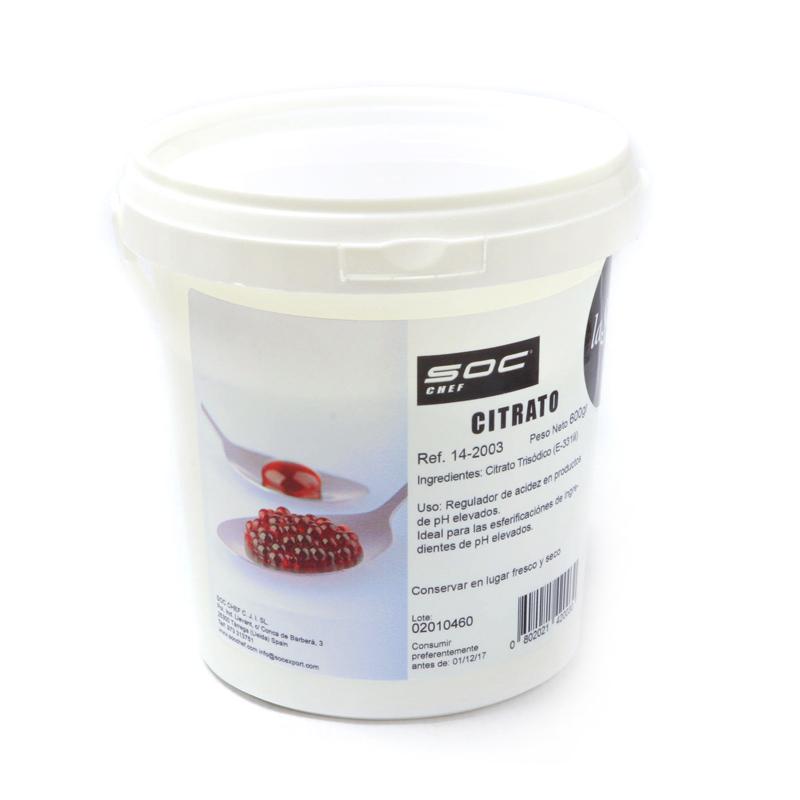 /Textura Citrato Socchef Pot 600G