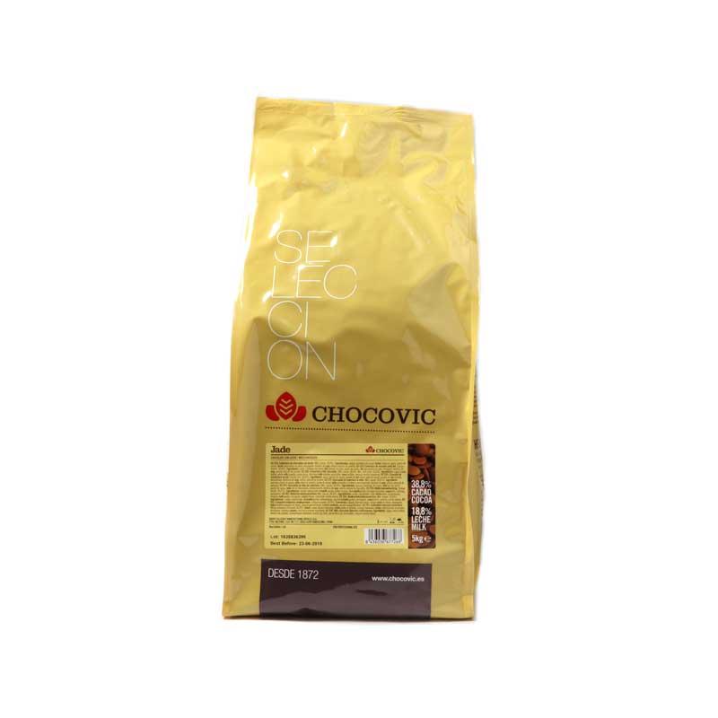 Xocolata A/Llet Jade 39% Gotes 5Kg