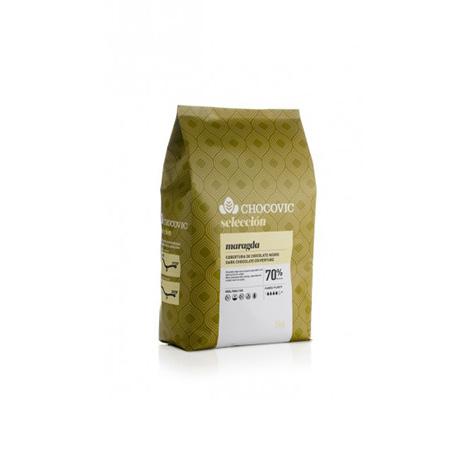 Xocolata Maragda 70% Gotes 5Kg