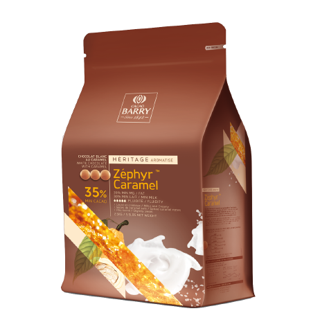Xocolata Blanca Zephyr Caramel 2.5Kg