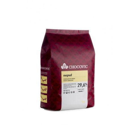 Xocolata Blanca Napal 30% Gotes B/5Kg