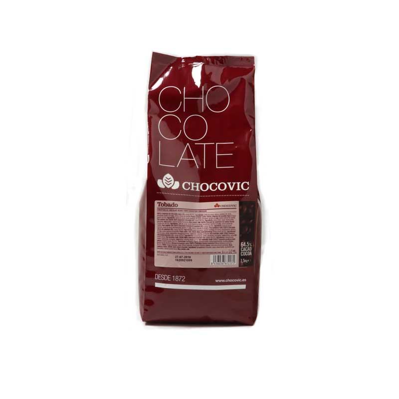 Xocolata Tobado 900 65% Gotes 1,5Kg