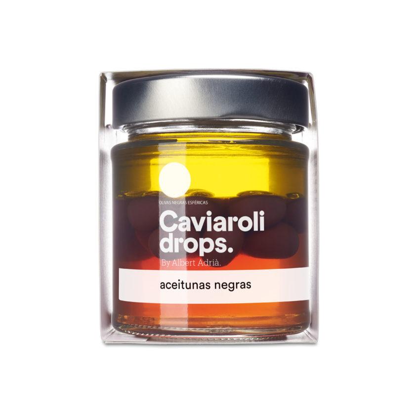 /Olives Drops Negres Caviaroli 70G V/30Un