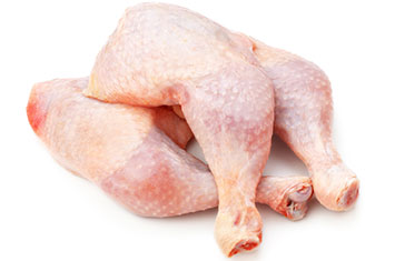 Pollo Cuartos Traseros Bandeja Cong