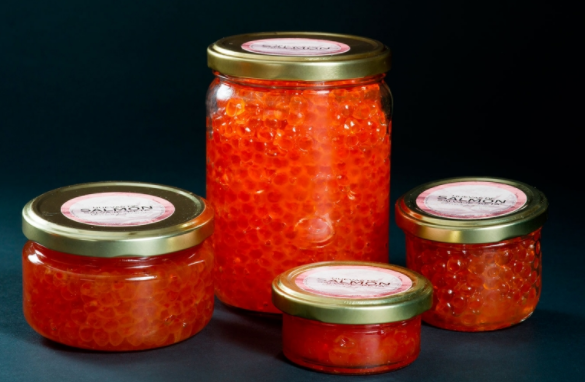 Huevas De Salmon Keta 325Gr