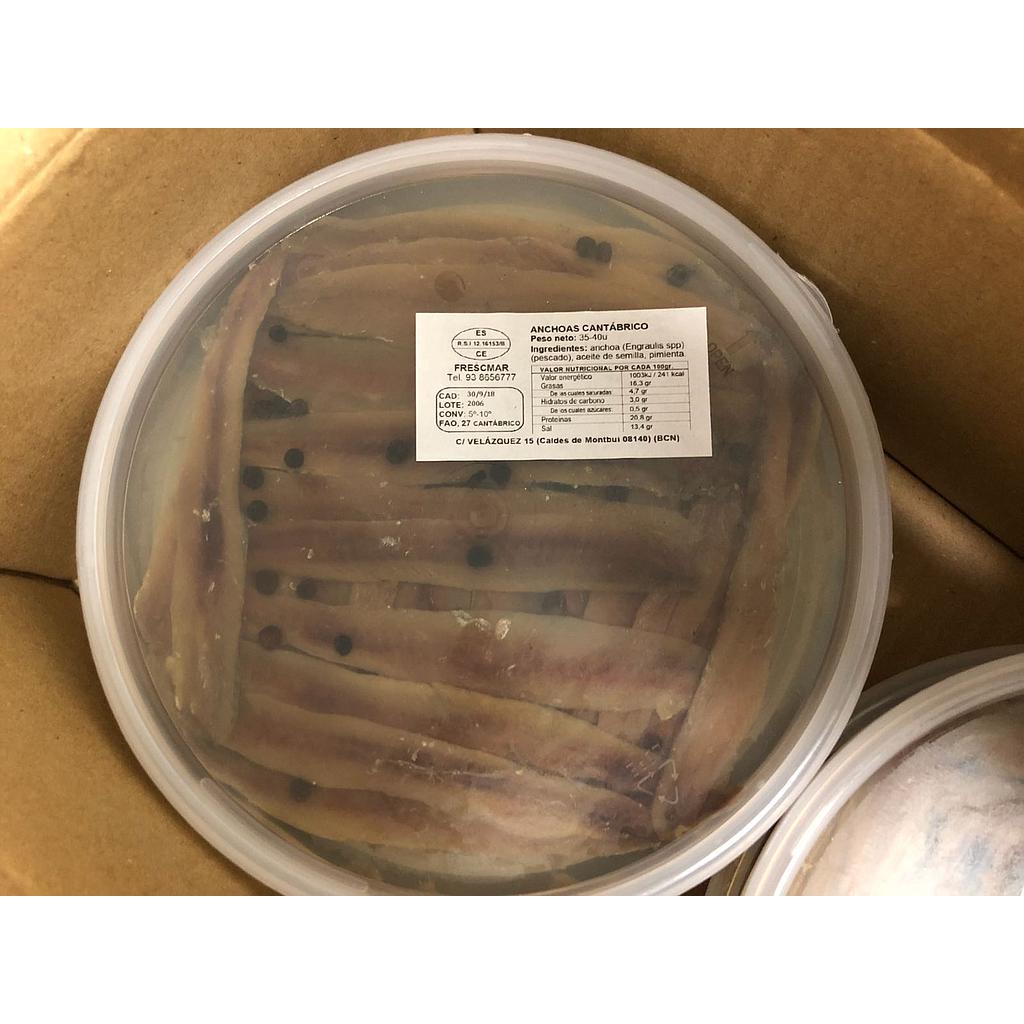 Anchoa 00 Cantábrico 50 Filetes (10x500g) 5kg