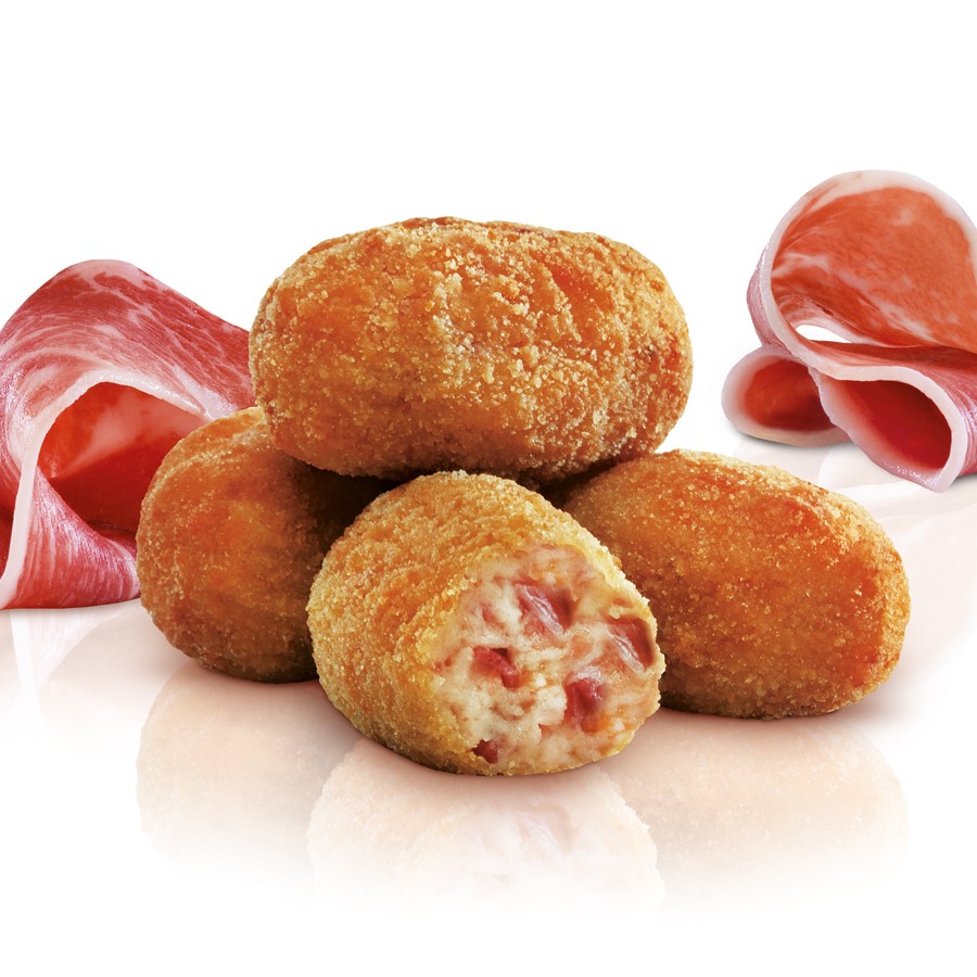Croqueta Mesón Jamón Ibérico 8x500g Priela