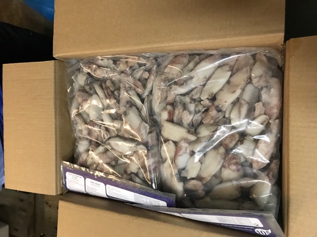 Calamar Puntilla China Limpia IQF (6x1kg) 6kg