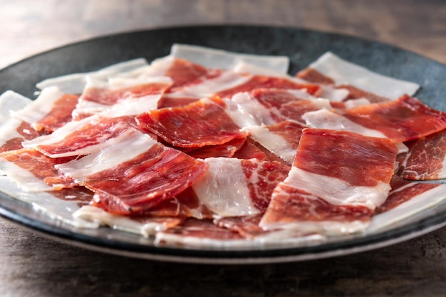 Jamón Ibérico 100% Bellota B. Negra Corte Mano (10x80g) 800g Salamanca
