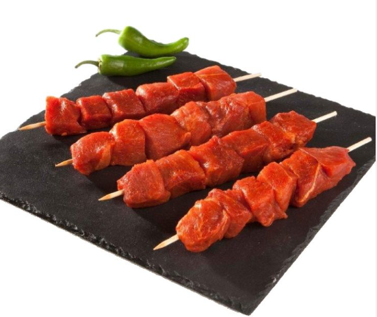 Pollo Pinchos Rojos c/Varilla Bdj 2Kgs