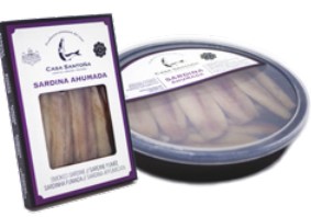 Sardina Ahumada Pandereta 460g Santoña