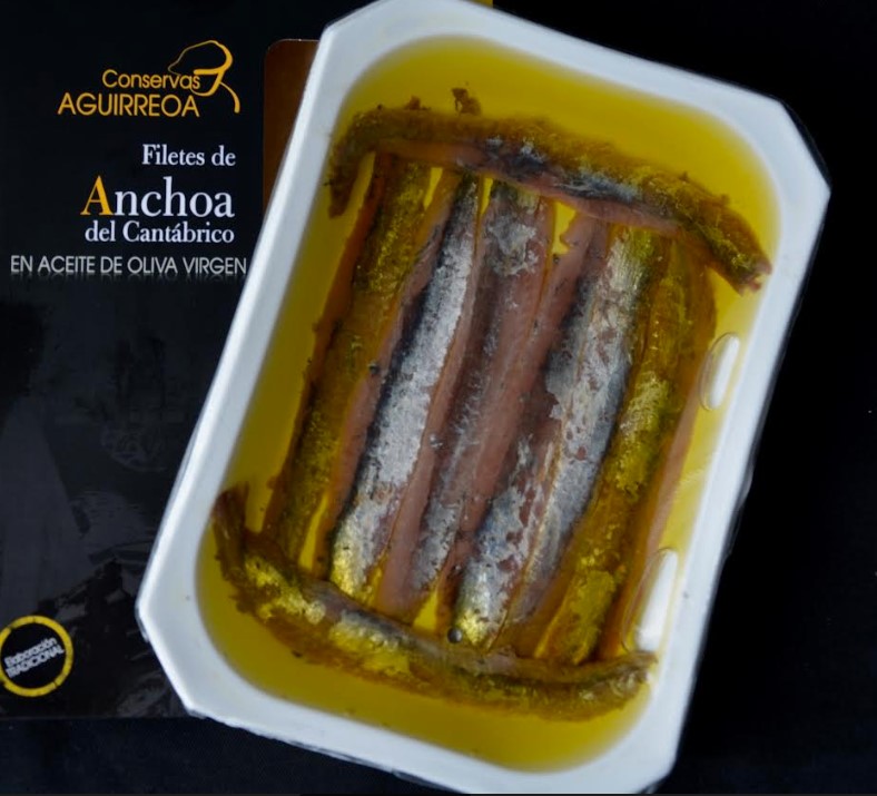 Anchoa filete en Aceite de Oliva 8 filetes/Tarrina