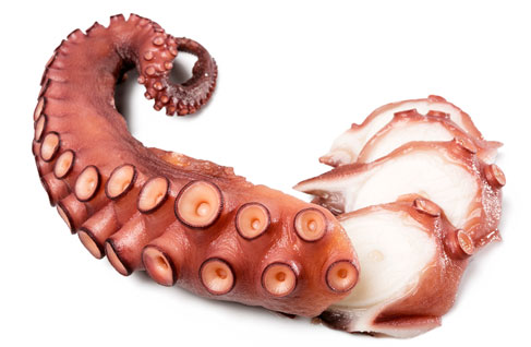 Pulpo cocido Patas L 120/200 2,5kg