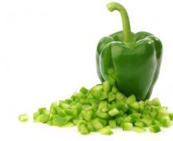Pimiento Verde Dado (4x2,5kg) 10kg