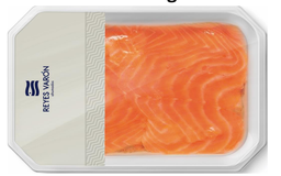 [34305C] Carpaccio Salmón Ahumado Aceite Tarrina 500gr - Reyes Varon Cong